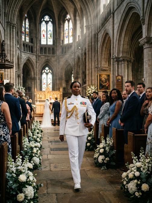 They destroyed her four wedding dresses hours before the wedding out of pure envy, but she arrived at the altar wearing something that made her own bl00d tremble with shame.