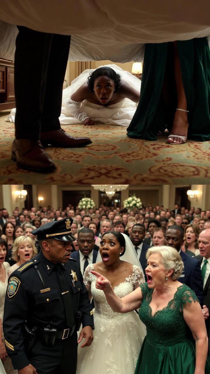 On my wedding night, I crawled under the bed, my veil still caught in my hair, giggling – one last silly prank before I became a wife. The door cre:aked. My husband’s voice came through, warm… then my mother-in-law’s voice cut through like ice. “Have you given it to her yet?” she hissed.