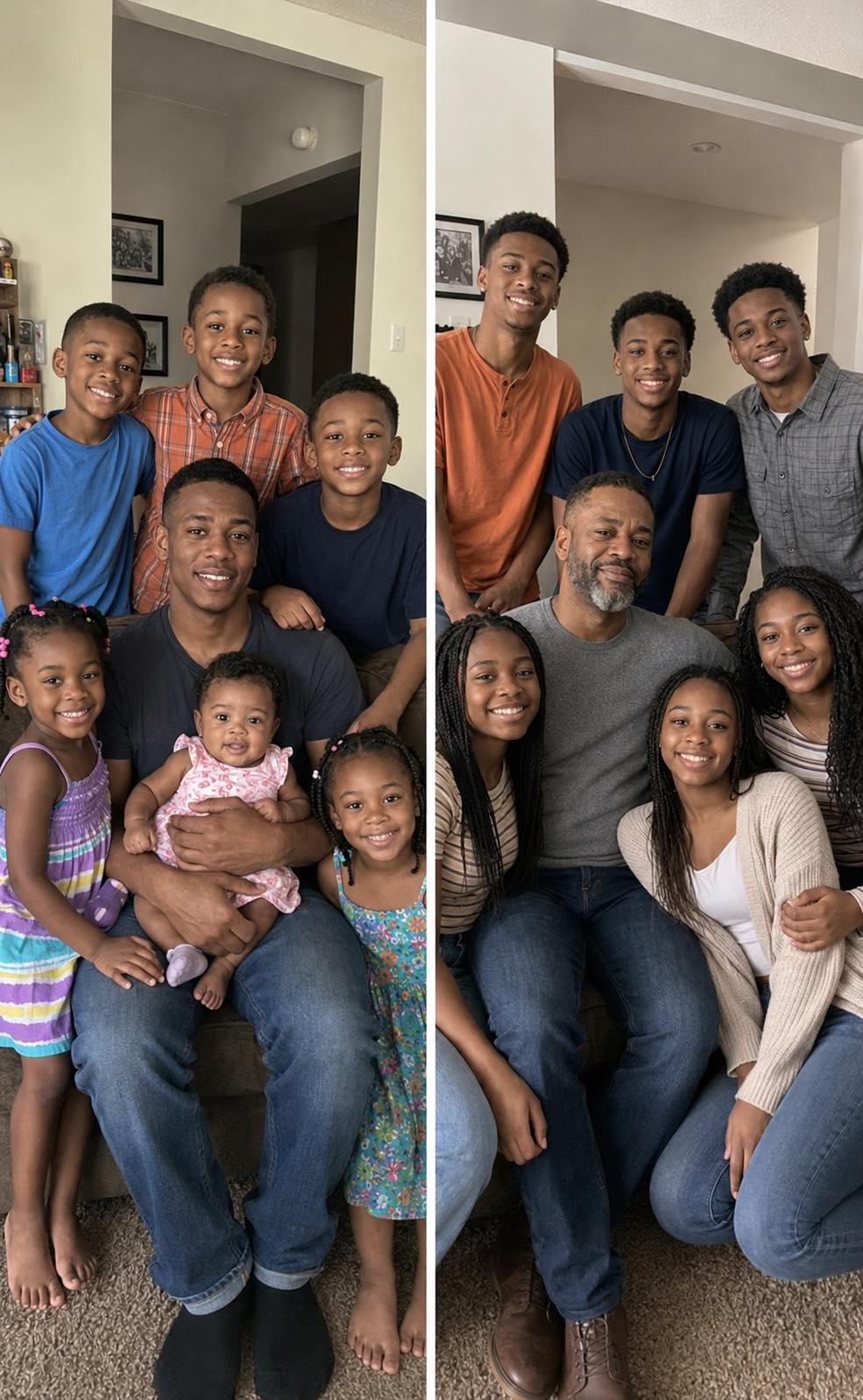 My Wife Left Me with Our 6 Children – 12 Years Later, She Returned for Our Son’s Birthday with a New Car, but He Handed Her a Box That Made Her Turn Pale