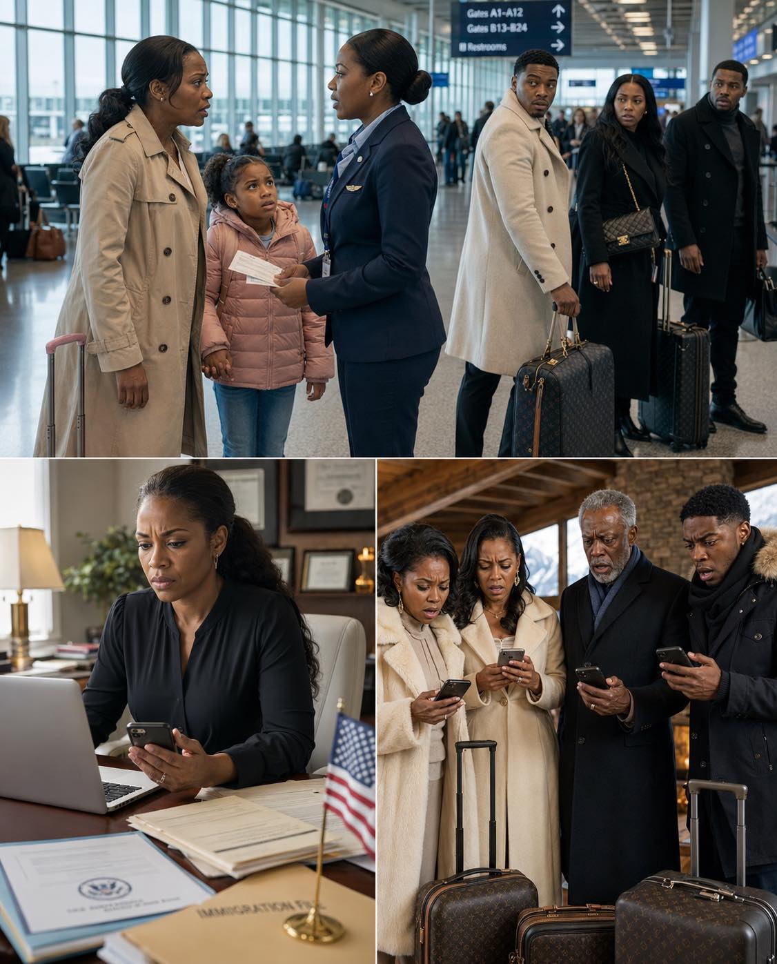 At the airport, I was told my ticket had been canceled while my family boarded the plane without even looking back. That night, my sister texted, “You should be used to being left out by now.” I replied with one sentence: “Don’t worry. Your new year will be unforgettable.”