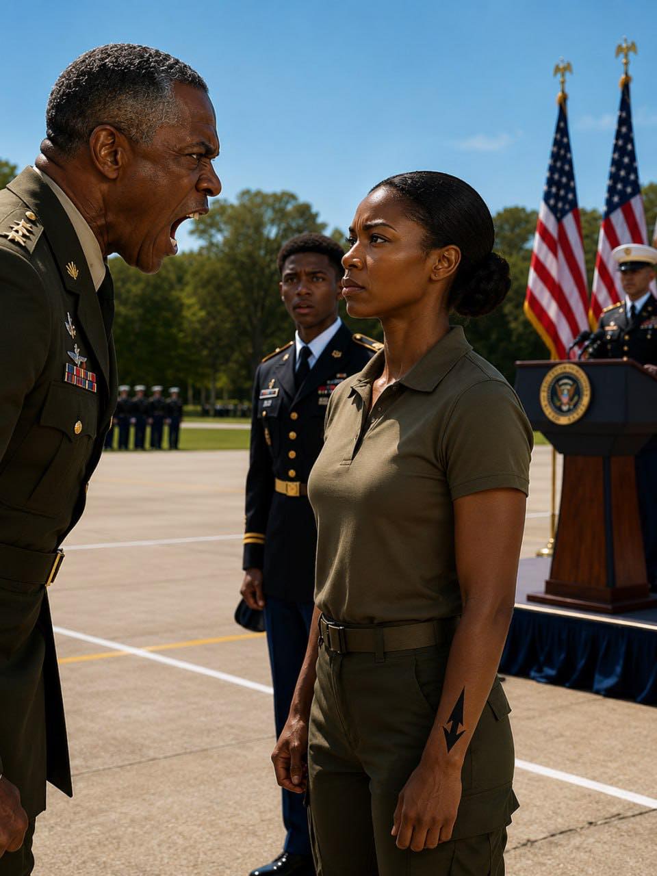 I Only Came to Watch My Son Graduate—Then His Lieutenant Colonel Saw My Old Tattoo and Went Pale