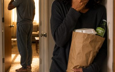 I CAME HOME ON MY LUNCH BREAK TO CHECK ON MY “SICK” HUSBAND… THEN I HEARD HIM ON THE PHONE PLANNING TO TAKE THE DEED, THE ACCOUNT, AND EVERYTHING I OWNED