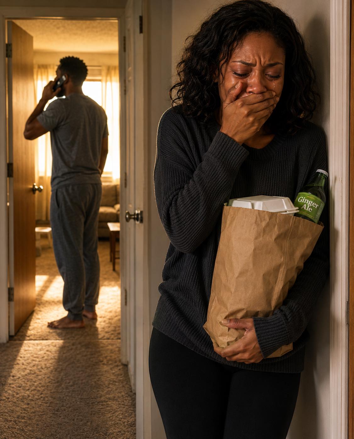 I CAME HOME ON MY LUNCH BREAK TO CHECK ON MY “SICK” HUSBAND… THEN I HEARD HIM ON THE PHONE PLANNING TO TAKE THE DEED, THE ACCOUNT, AND EVERYTHING I OWNED