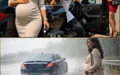 Husband Kicked His Pregnant Wife Out Of The Car To Pick Up His Mistress While His Mother Cheered… 1