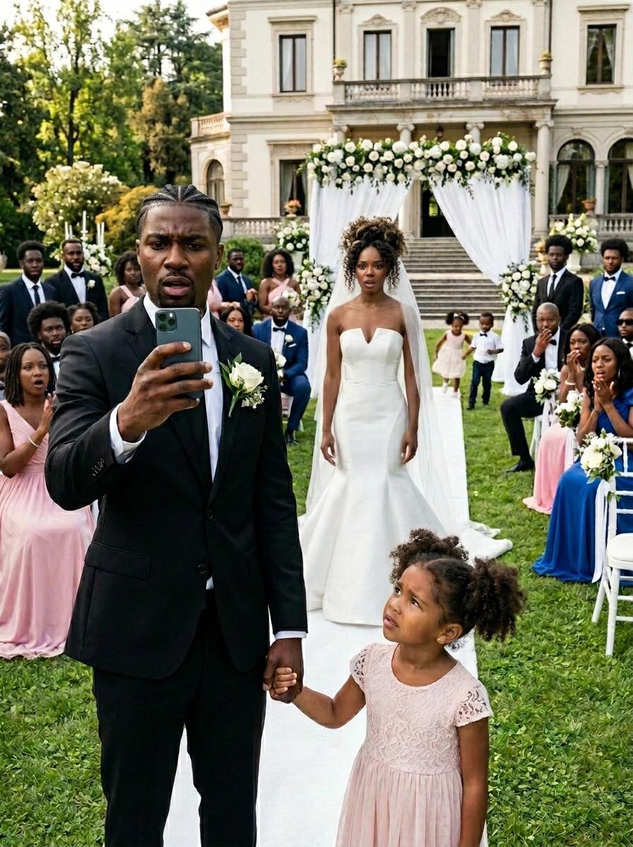 I canceled my wedding when I saw all the children running between the tables, except for my daughter… and when I showed the screenshot to my girlfriend, all I could say was: “The wedding is canceled.”
