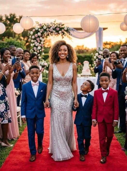 I took my 4-year-old triplets to my millionaire ex-husband’s wedding and his family’s reaction was chilling.2