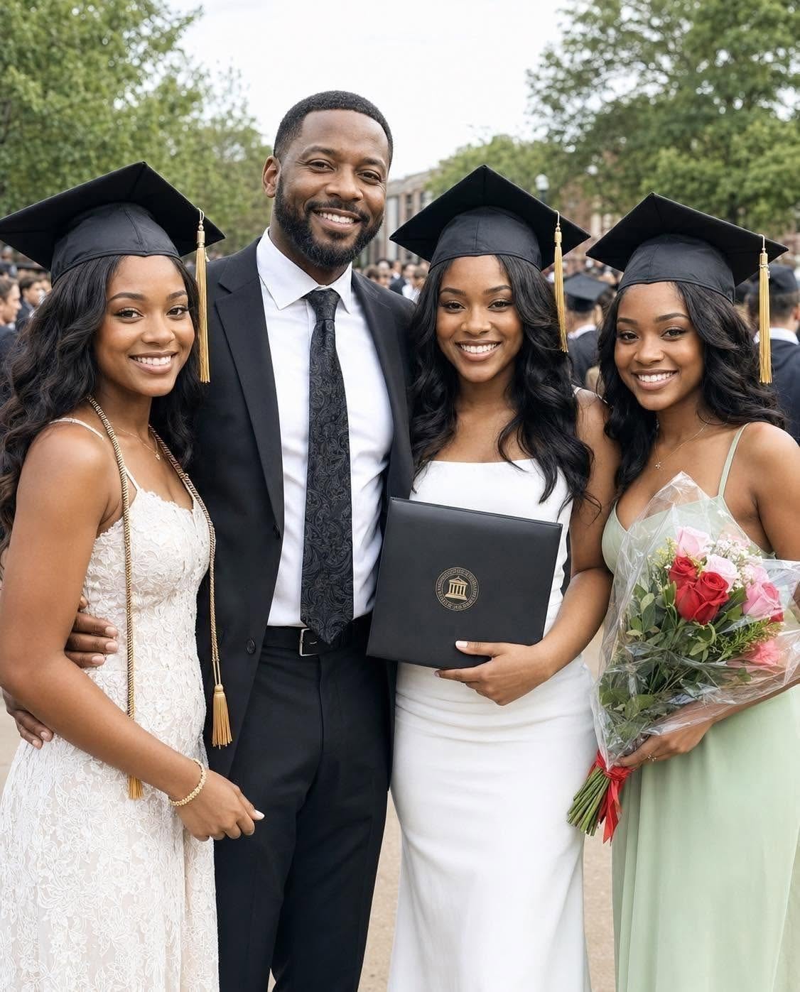 I Gave Up 22 Years of My Life Raising My Triplet Nieces – What They Did at Their College Graduation Made Me Drop to My Knees 1