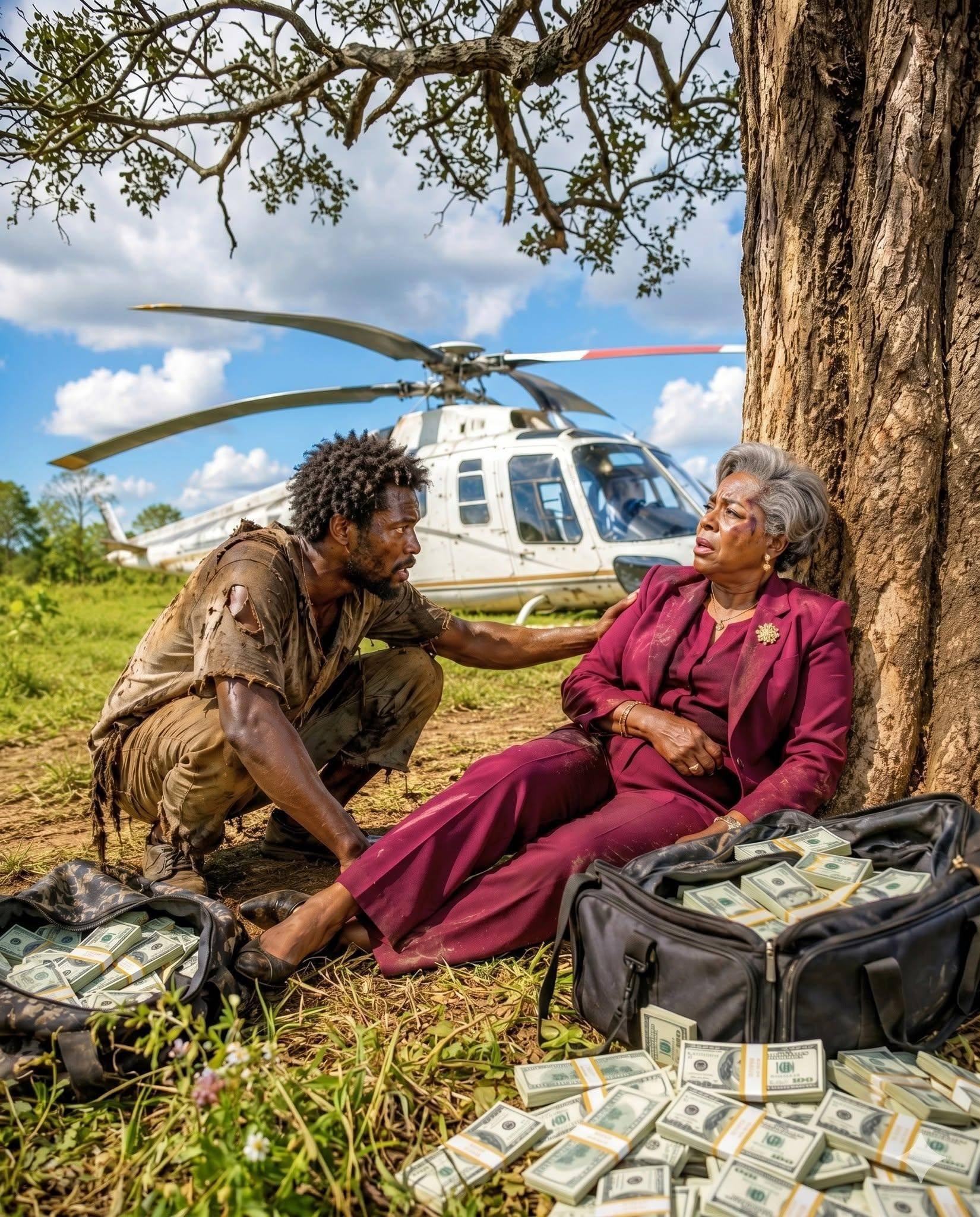 A Homeless Man Found a Wounded Billionaire and Cash in the Countryside. He Made a Choice 2