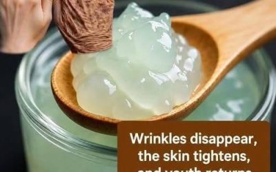 Wrinkles disappear, skin tightens, and youth returns to your face! To continue receiving my recipes, just say…Thank you!