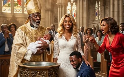 My wife got pregnant 14 years after my vasectomy, and my family told me to throw her out… “you look like a pathetic, weak cuckold,” she sneered. I didn’t say a word. I secretly took a dna test, but when I opened the results at our son’s christening, the room went dead silent. 1