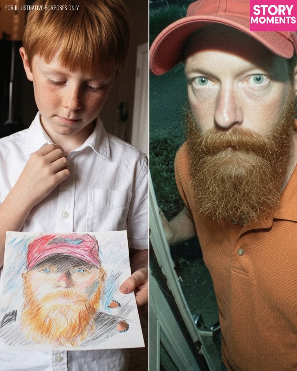 My Son Kept Drawing the Same Man – One Day, He Knocked on Our Door1