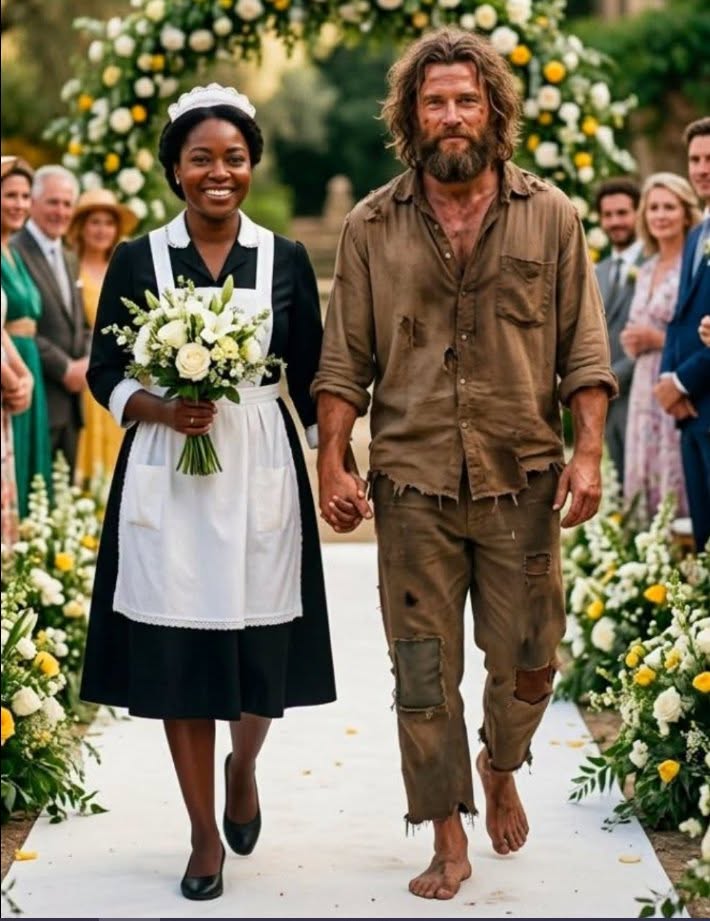When I married a homeless man, the guests snickered—until he produced an envelope that changed everyone’s perspective.1