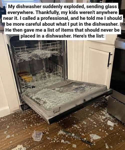 8 Things You Absolutely Should Not Put in a Dishwasher (And Why) 2