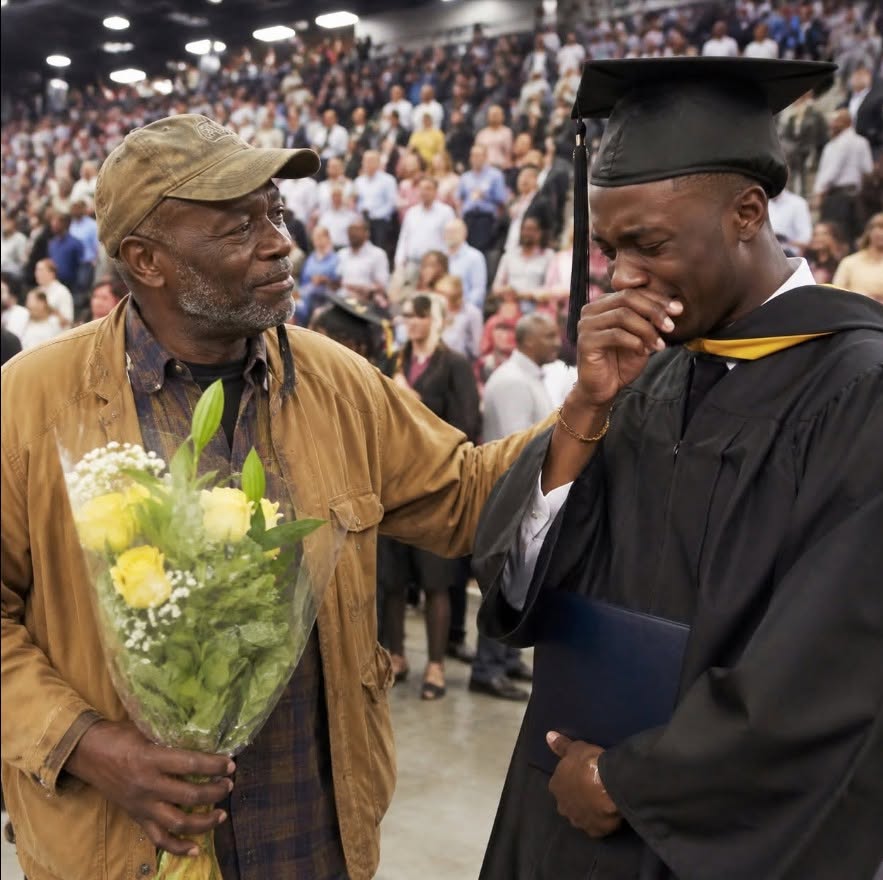 My stepfather worked in construction for 25 years to put me through my PhD.2