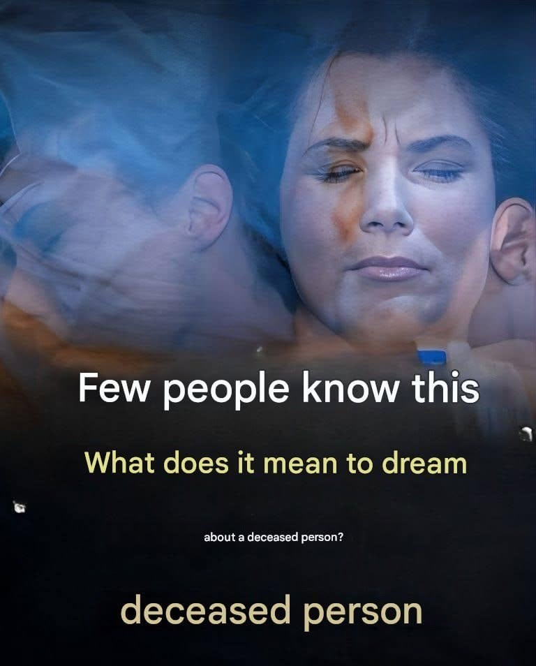 What does it mean when we dream of a dead person? 🤩Full Article Comment👇💬